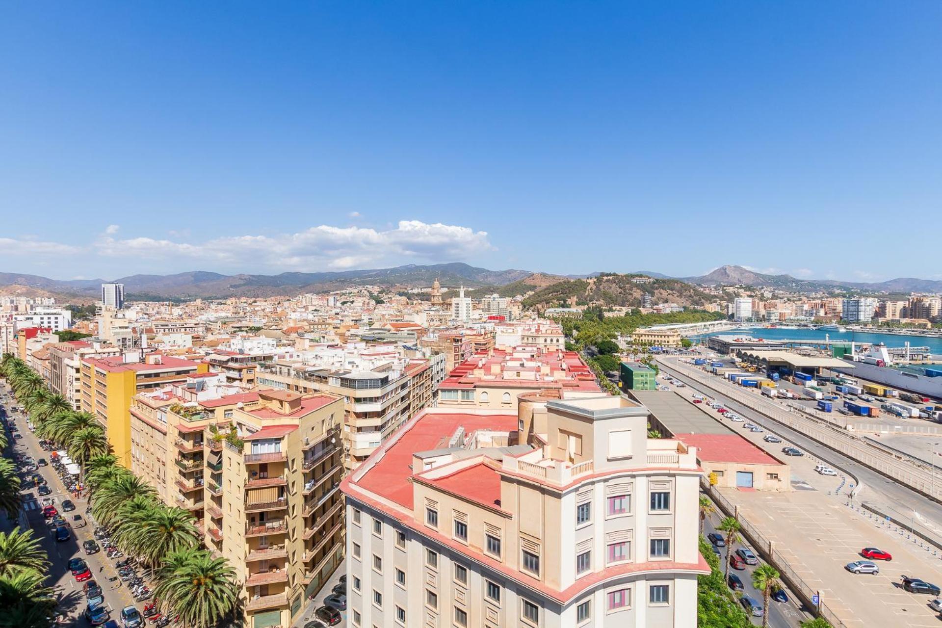 Apt Alameda De Colon Solo Familias Málaga Exteriör bild