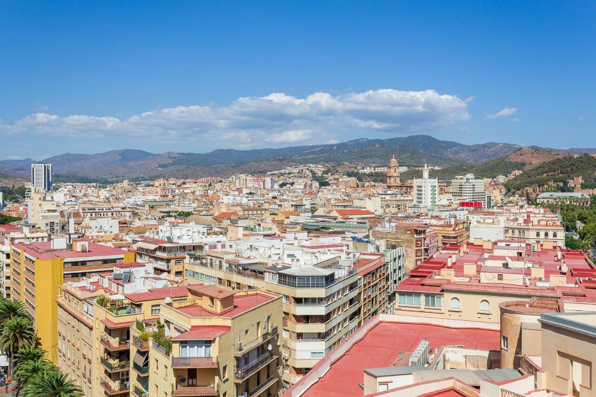 Apt Alameda De Colon Solo Familias Málaga Exteriör bild